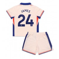 Chelsea Reece James #24 Replica Away Minikit 2024-25 Short Sleeve (+ pants)